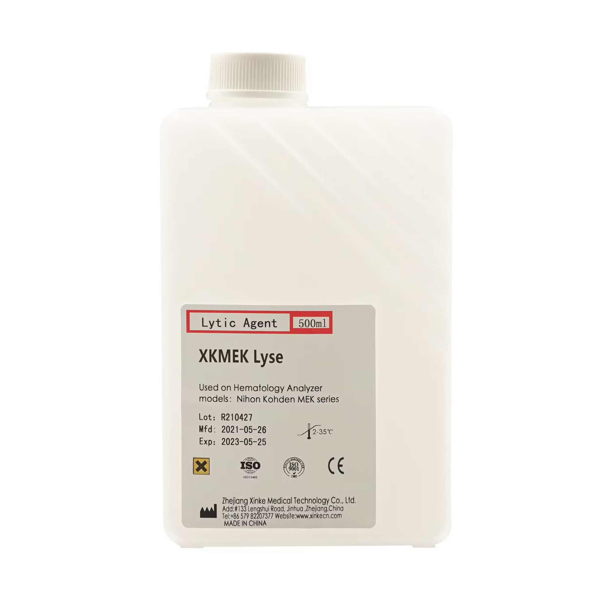 XkKMEK Lytic Agent Lyse for MEK7222K/MEK8222K/6318/6410/6420 Series Hematology Analyzer